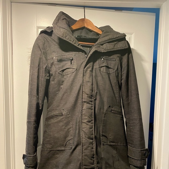 TNA Winter Jacket 3/4 length parka - Picture 1 of 5